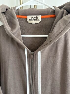 Mens Hermes cotton hoodie